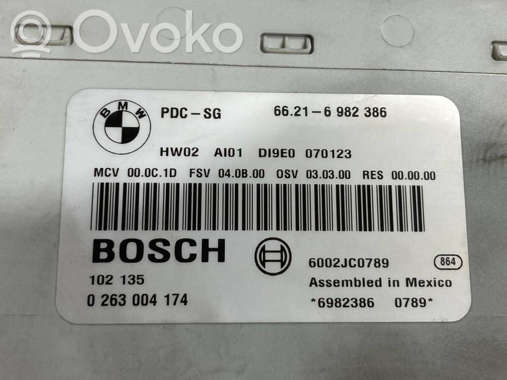 Parking (PDC) control unit