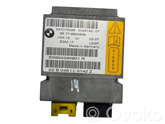 Gaisa spilvenu vadības bloks