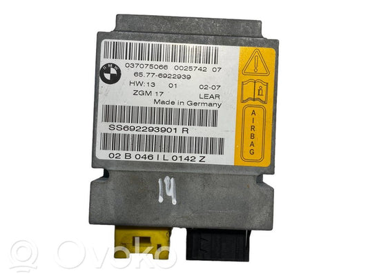 Gaisa spilvenu vadības bloks