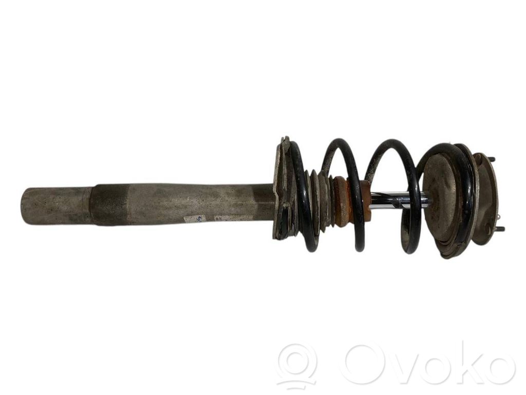 Front shock absorber with spring
