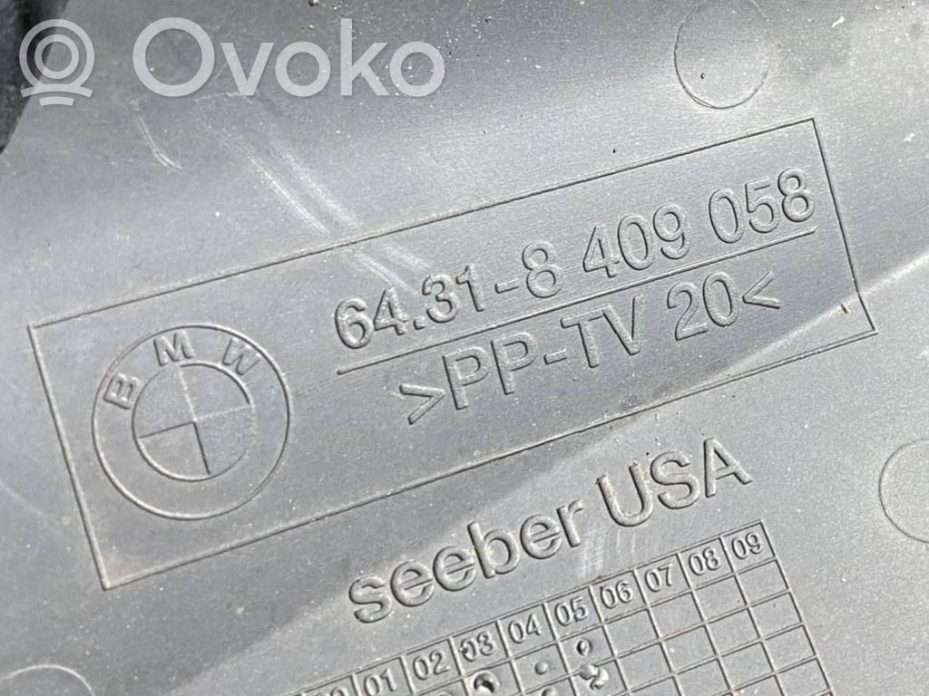 Gaisa ieplūdes kanāla detaļas