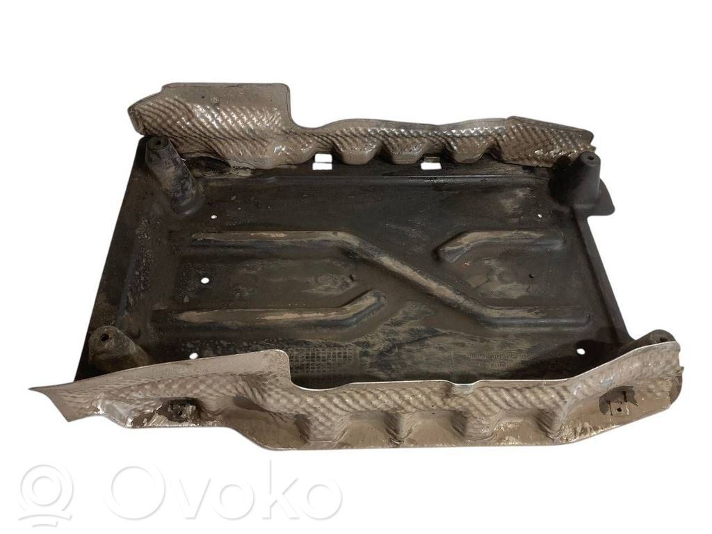 Under engine guard (front)