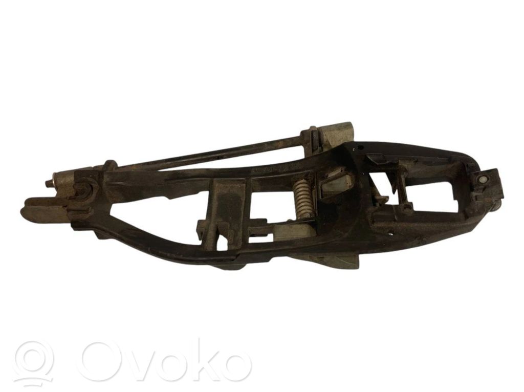 Holder/bracket for external opening handle at the front