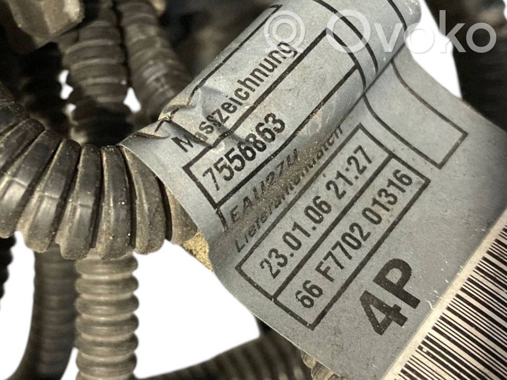 Dzinēja vadu instalācija