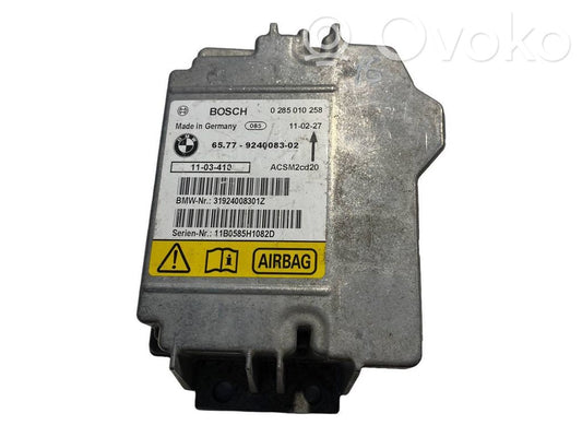 Gaisa spilvenu vadības bloks