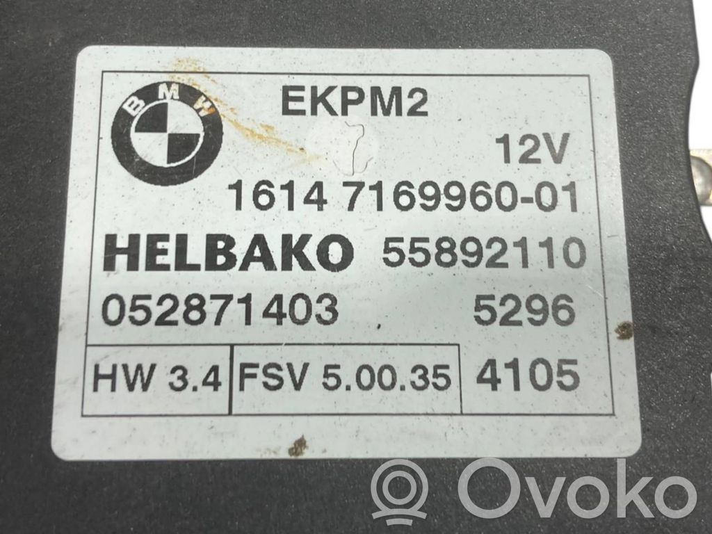 Fuel pump control unit