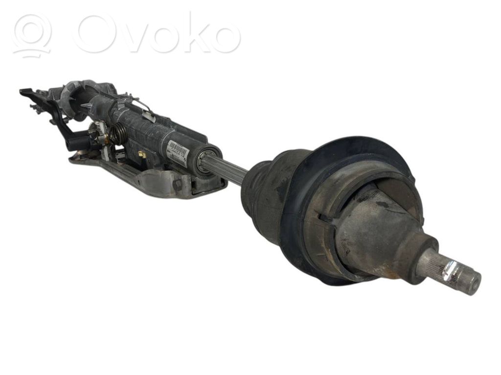 Steering wheel axle