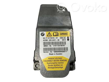 Airbag control unit