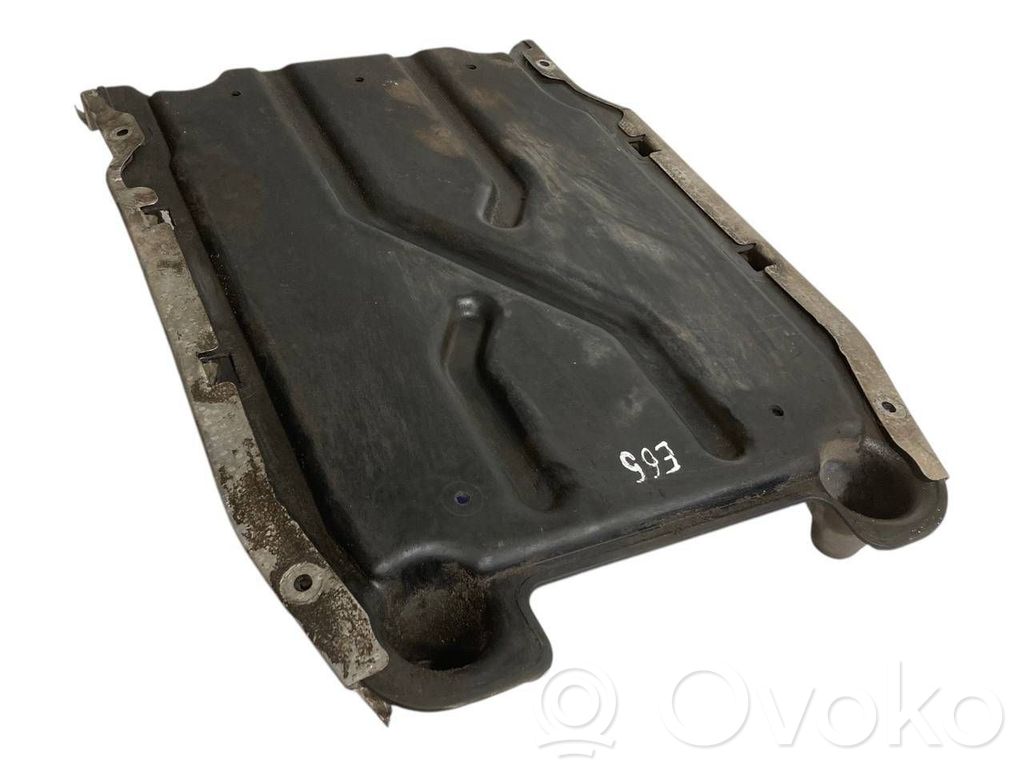 Under engine guard (front)
