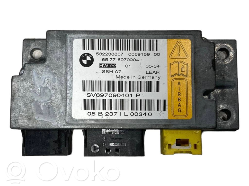 Gaisa spilvenu vadības bloks