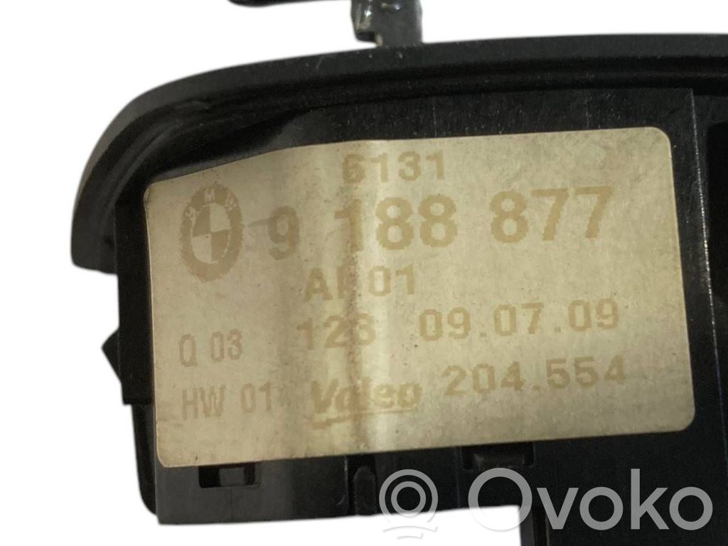 Steering wheel height control switch