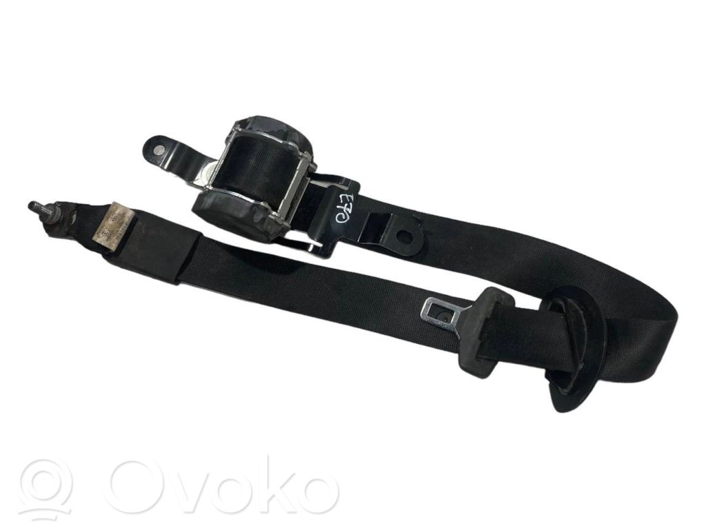 Rear seat belt