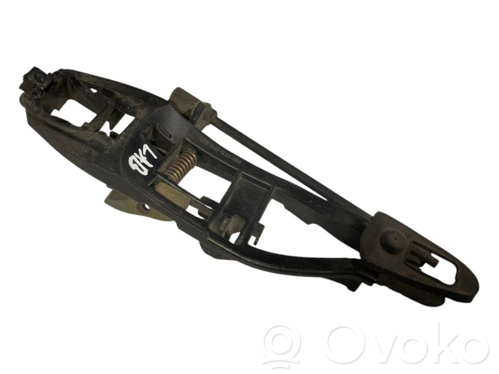 Holder/bracket for external opening handle at the back