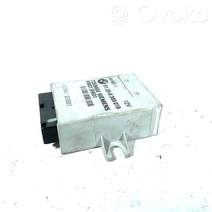 Trailer hitch control unit
