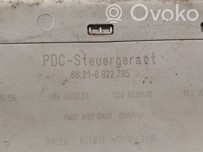 Parkošanas (PDC) vadības bloks