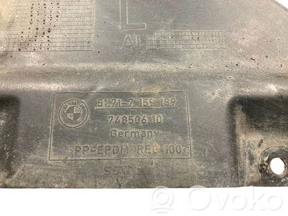 Under engine guard (front)