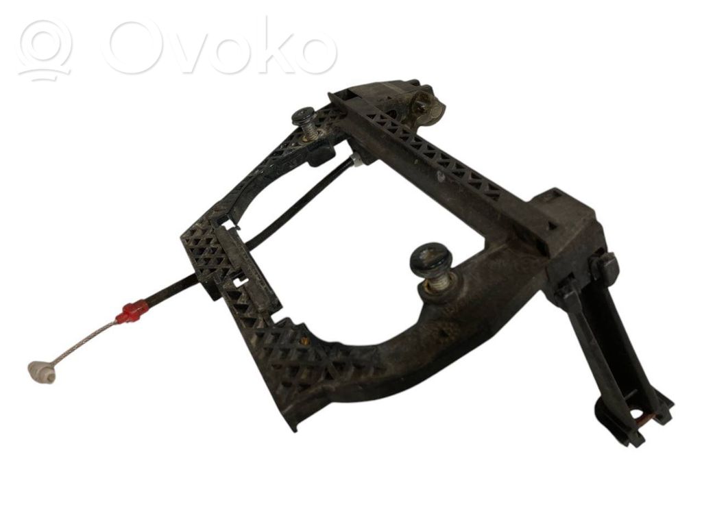 Holder/bracket for external opening handle at the back