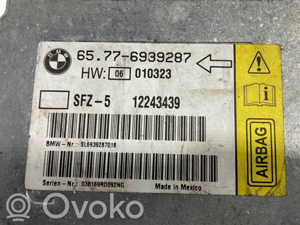 Gaisa spilvenu vadības bloks