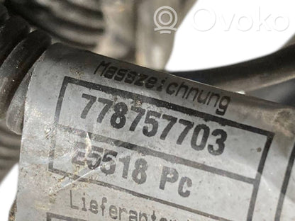 Dzinēja vadu instalācija