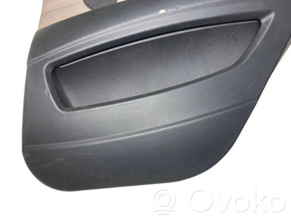 Rear door trim