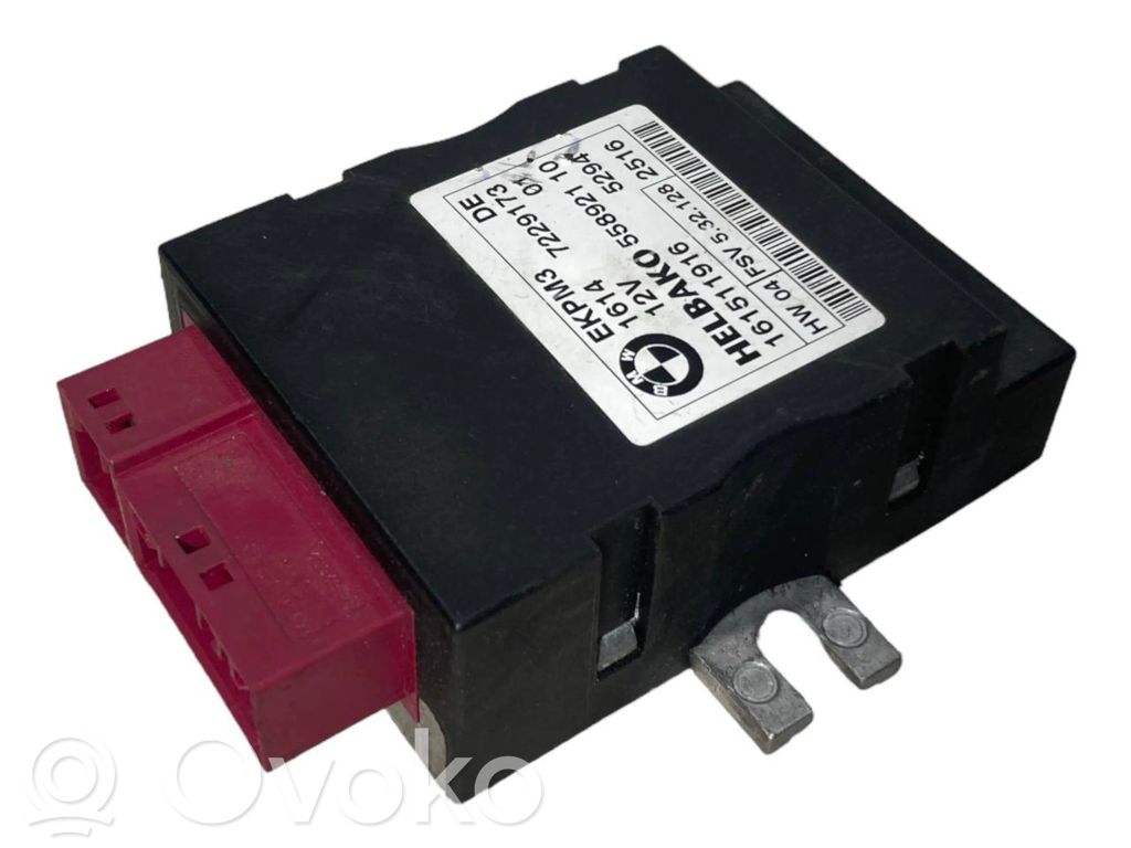 Fuel pump control unit