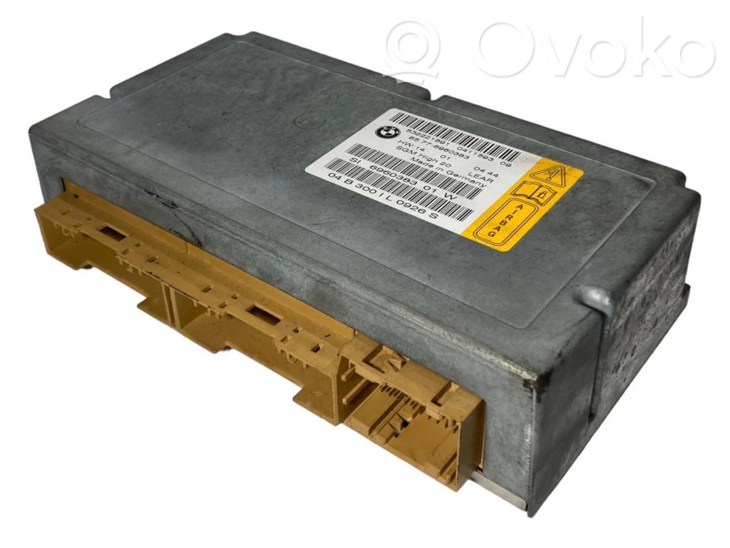 Gaisa spilvenu vadības bloks