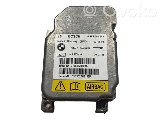 Gaisa spilvenu vadības bloks