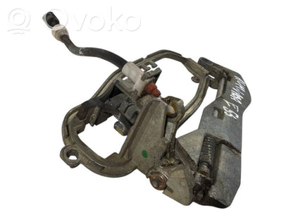 Holder/bracket for external opening handle at the back