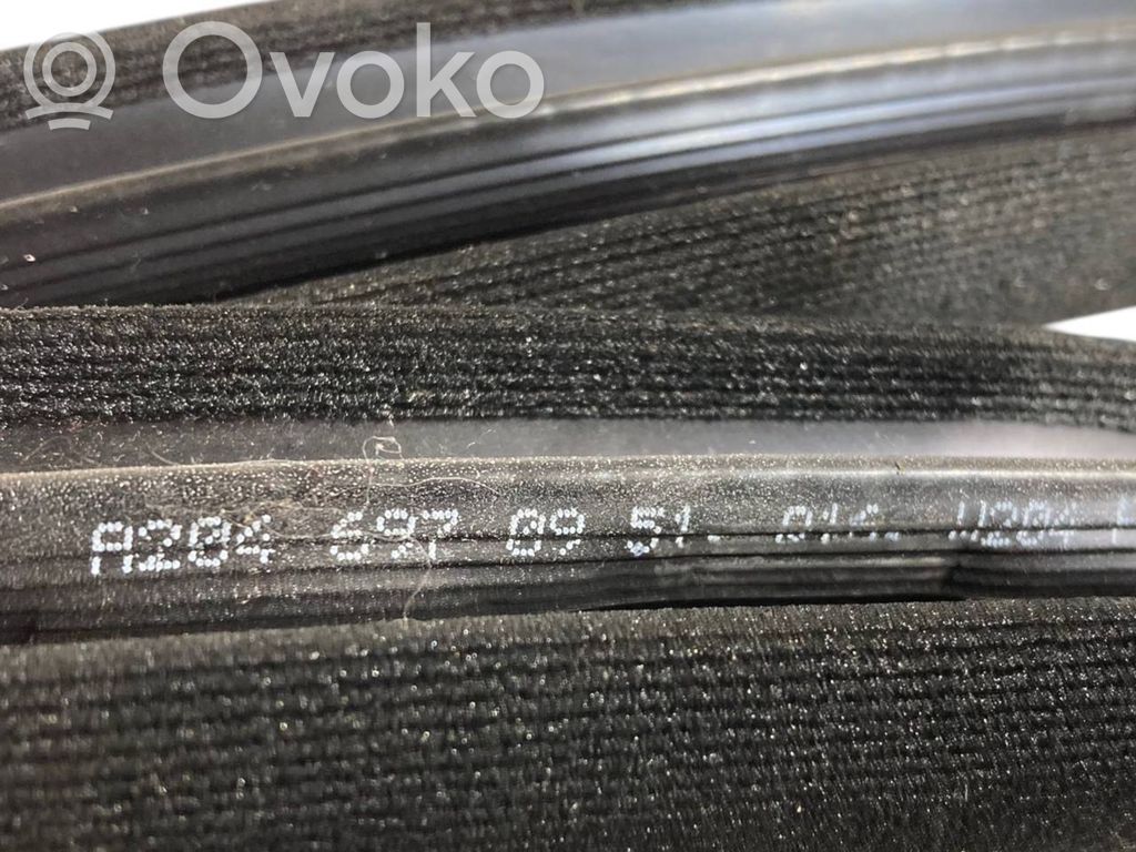 Front trim rubber (in the body)