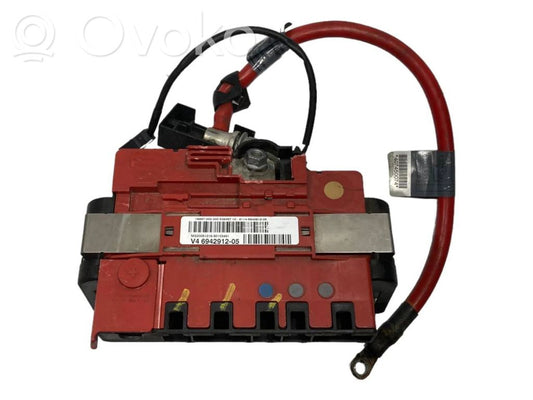 Узел соединения положительного провода