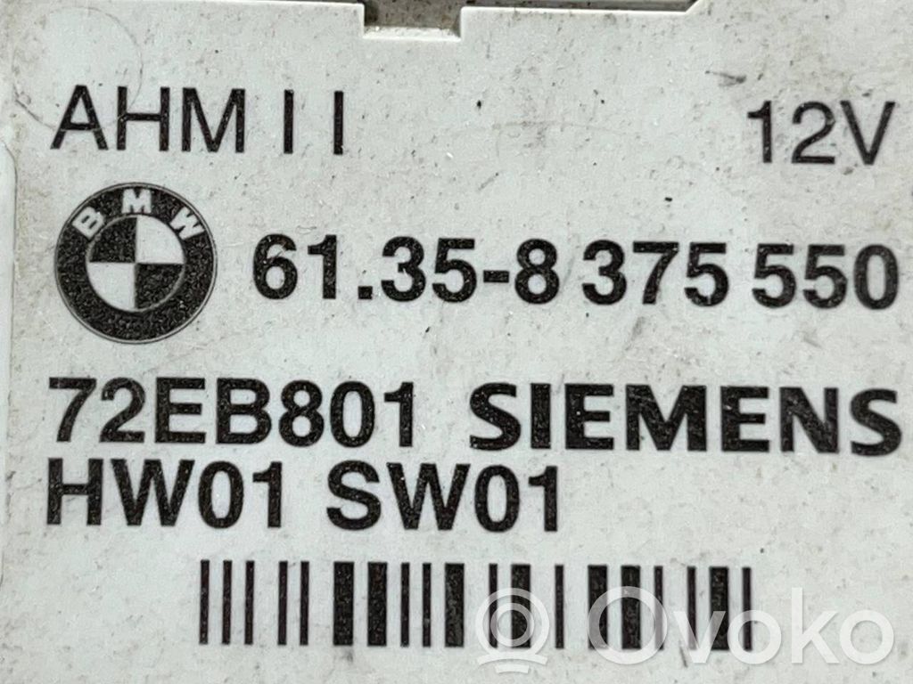 Trailer hitch control unit