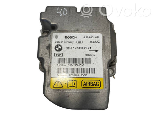 Gaisa spilvenu vadības bloks