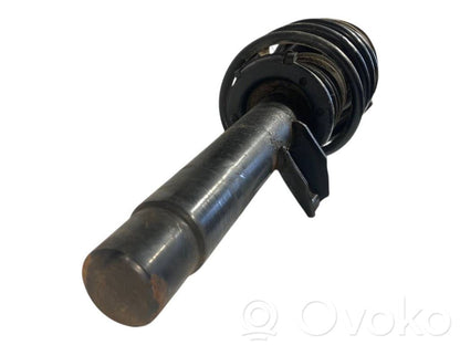 Front shock absorber with spring