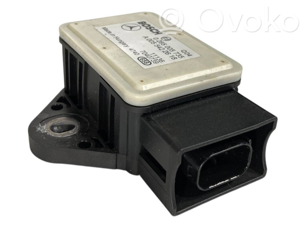 ESP (elektroniskās stabilitātes programmas) sensors (paātrinājuma sensors)