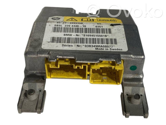 Gaisa spilvenu vadības bloks