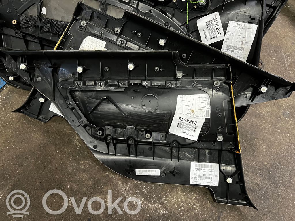 Coupe rear side trim panel