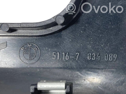 Gear shift lever decorative trim (plastic)