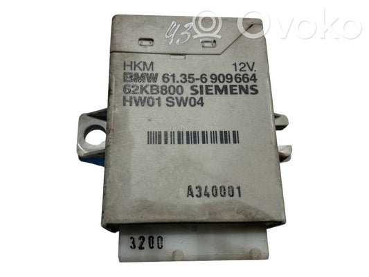 Bagāžnieka pārsega vadības bloks