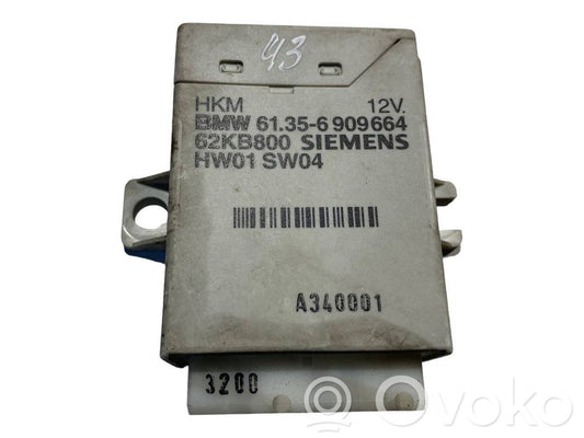 Bagāžnieka pārsega vadības bloks