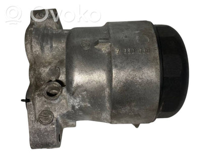 Oil filter holder/cooler
