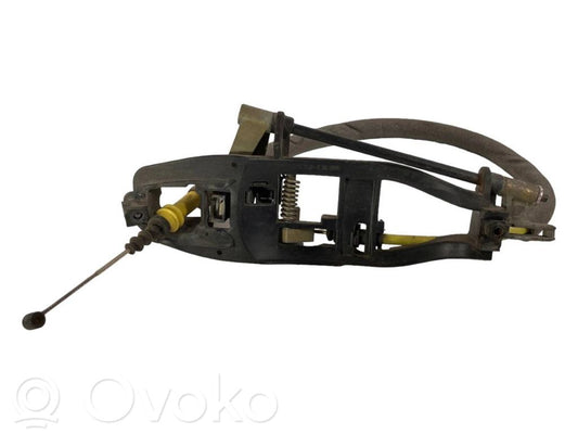 Holder/bracket for external opening handle at the back