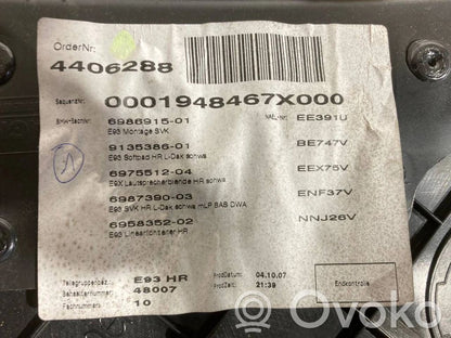 Kupejas aizmugures sānu apdares panelis