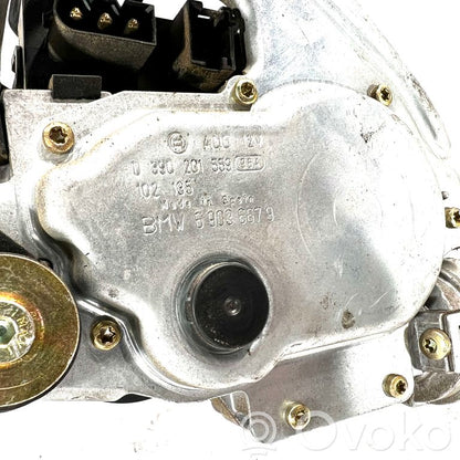 Aizmugurējā loga tīrītāja motoriņš