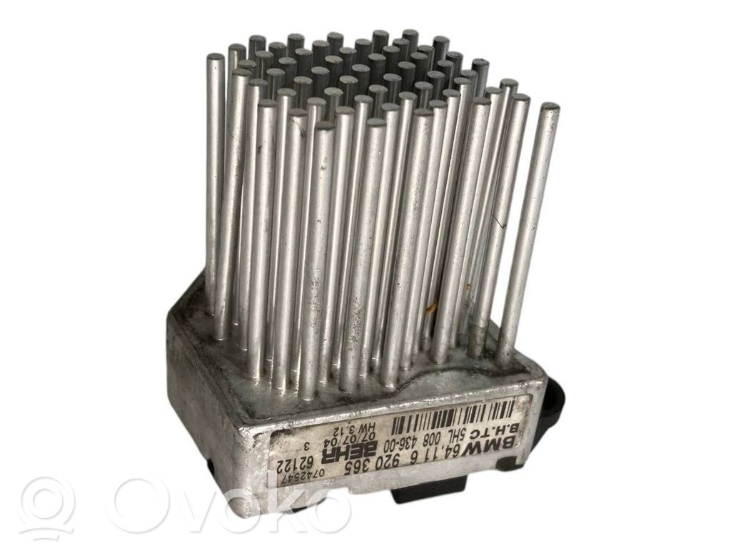 Mazā radiatora ventilatora reostats