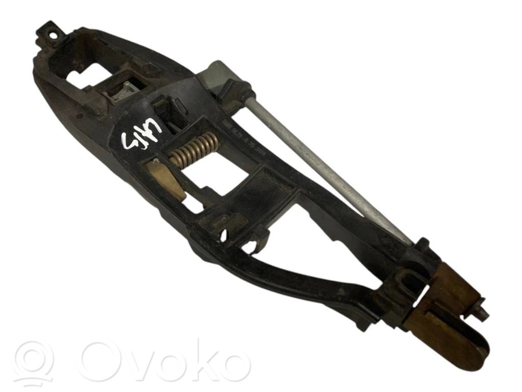 Holder/bracket for external opening handle at the back