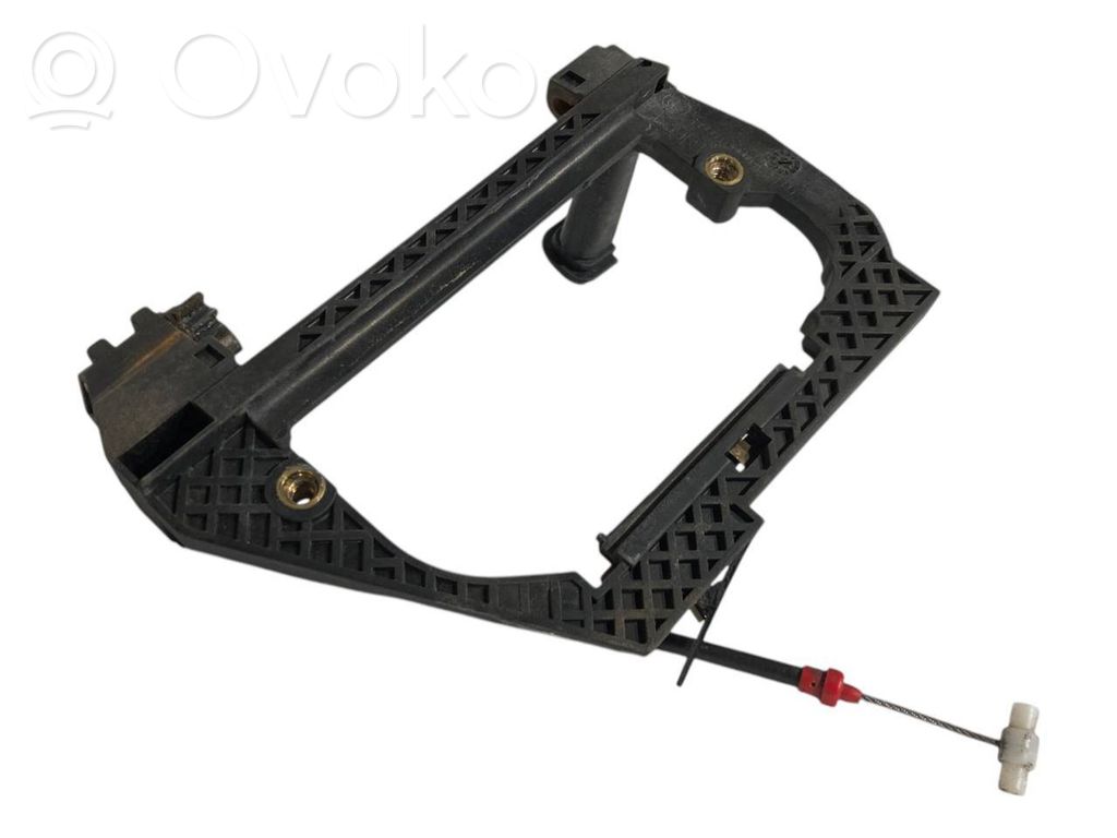 Holder/bracket for external opening handle at the back