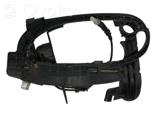 Holder/bracket for external opening handle at the front