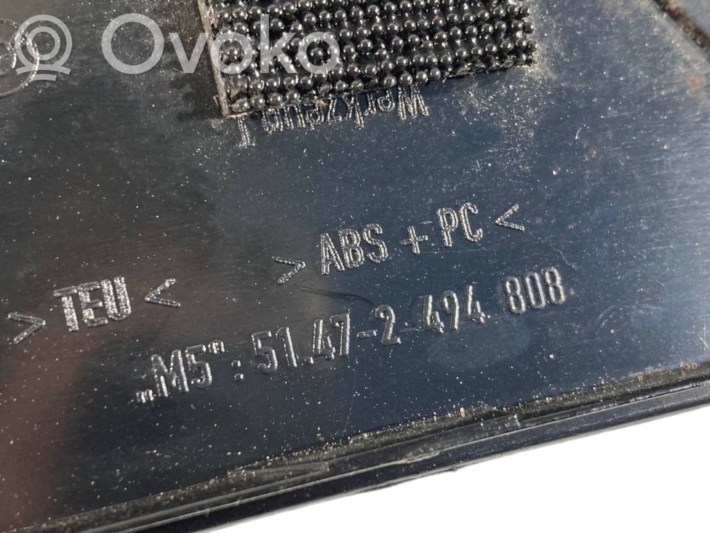 Aizmugurējā sliekšņa dekoratīvā apdare (iekšējā)