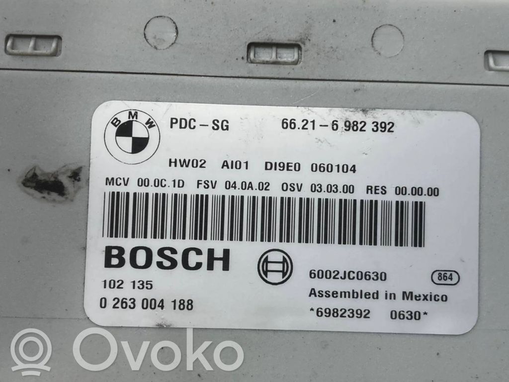 Parking (PDC) control unit