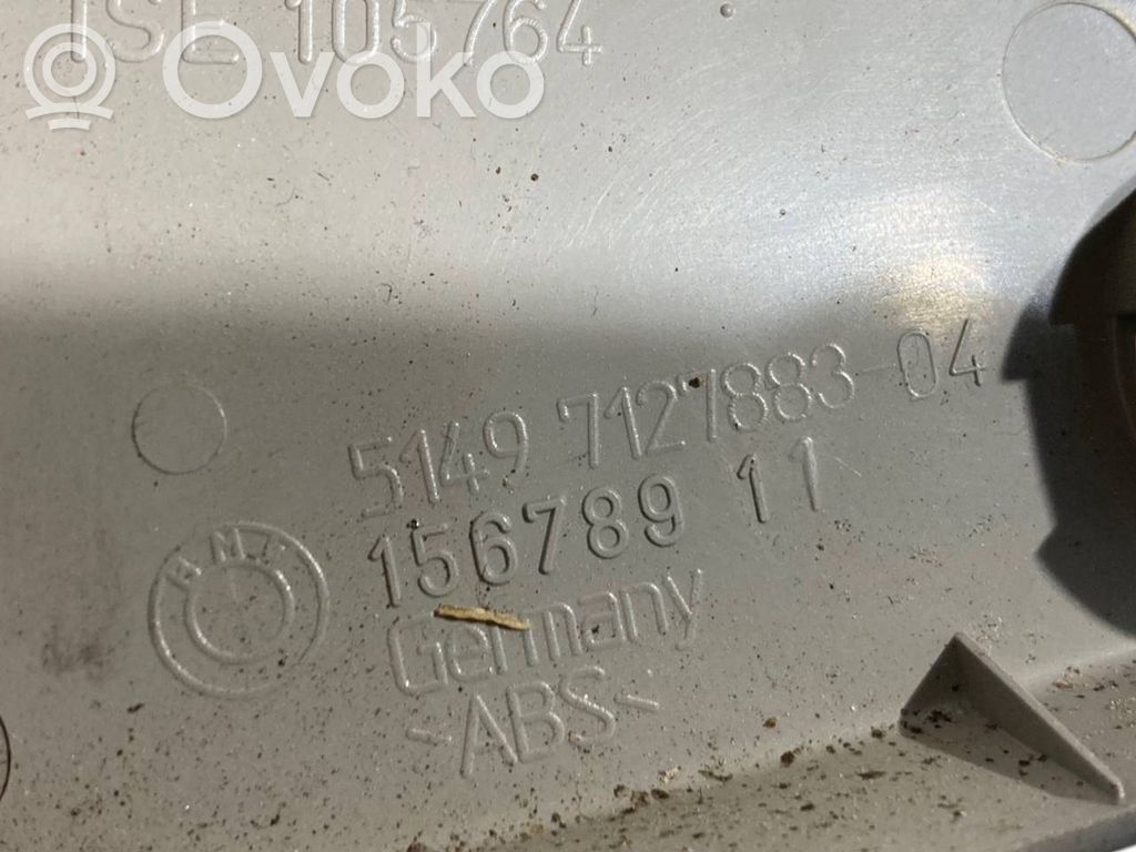 Upper decorative trim (near the window)